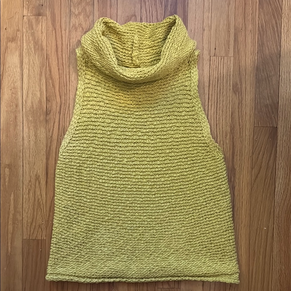Pilcro Turtleneck Sweater Tank
